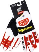 Supreme gants Fox Supreme x Honda - Rouge - thumbnail