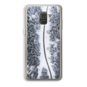 Snøfall: Samsung Galaxy A8 (2018) Transparant Hoesje