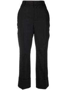 DSQUARED2 pantalon court à coupe évasée - Noir