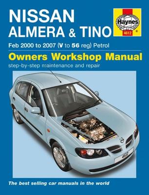 Haynes Werkplaatshandboek Nissan Almera & Tino benzine (Feb 2000-2007) 4612