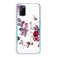 Mooie bloemen: Oppo A52 Transparant Hoesje