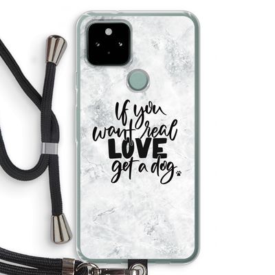 Partner in crime: Pixel 5 Transparant Hoesje met koord