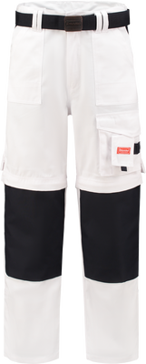 Workman 1004 Classic Worker ZIP OFF - White/Navy
