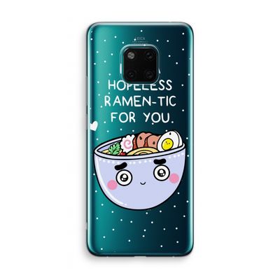 I'm A Hopeless Ramen-Tic For You: Huawei Mate 20 Pro Transparant Hoesje