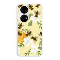 No flowers without bees: Huawei P50 Transparant Hoesje