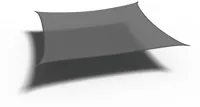 Platinum Sun & Shade schaduwdoek coolfit 360x360cm antraciet