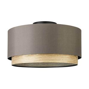 Stars of Light Plafondlamp Marchena cappucino met hout - Ø 48cm 390117