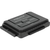 DeLOCK converter usb 3.0 > sata 6 gb/s / ide 40 pin / ide 44 pin (zwart, 61486)