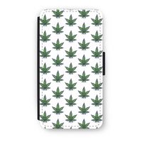 Weed: iPhone XS Flip Hoesje