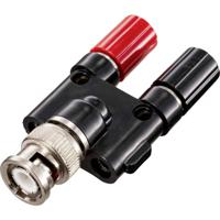 TRU COMPONENTS TC-9199220 BNC-adapter BNC-stekker - Poolklemmen, Poolklemmen 1 stuk(s) Bulk - thumbnail