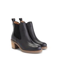 Travelin&apos; Women - chelsea on heel - Zwart - Maat 37
