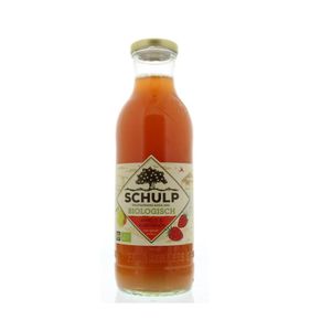 Appel & aardbeiensap bio