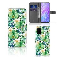 Samsung Galaxy S20 Plus Hoesje Orchidee Groen - thumbnail