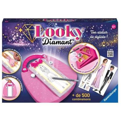 Ravensburger-Looky Diamant-Modevormgeving-Diamanten-Briljante schilderijen-Ontspanning en creatieve activiteit-Creativiteit-6-jarigen-23856