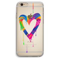Melts My Heart: iPhone 6 Plus / 6S Plus Transparant Hoesje