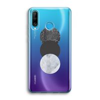 Marmeren cirkels: Huawei P30 Lite Transparant Hoesje