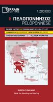 Wegenkaart - landkaart - Fietskaart 6 Touring Map Peloponnese - Peloponnesos | Terrain maps - thumbnail