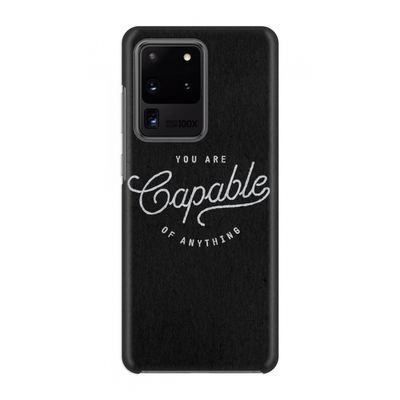 Capable: Volledig geprint Samsung Galaxy S20 Ultra Hoesje