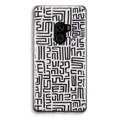Moroccan Print: Xiaomi Mi Mix 2 Transparant Hoesje