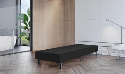 2dekans Boxspring Box 70 x 200 Skai Zwart [stofschade op hoeken]