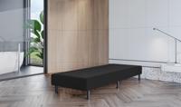 2dekans Boxspring Box 70 x 200 Skai Zwart [stofschade op hoeken]