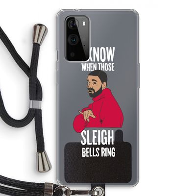 Sleigh Bells Ring: OnePlus 9 Pro Transparant Hoesje met koord