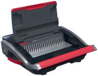 GBC CombBind CB25 Kambindmachine 390 vel Zwart, Rood