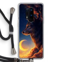 Night Guardian: OnePlus 8 Pro Transparant Hoesje met koord