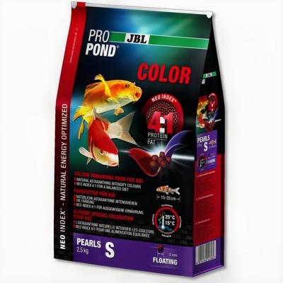 JBL Propond Color S Vijvervoer 2,5kg - Voor Kleurrijke 15-35cm Vissen, Vitaliteitsverhogend