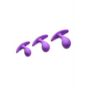 XR Brands Booty Poppers - Silicone Anal Trainer Set