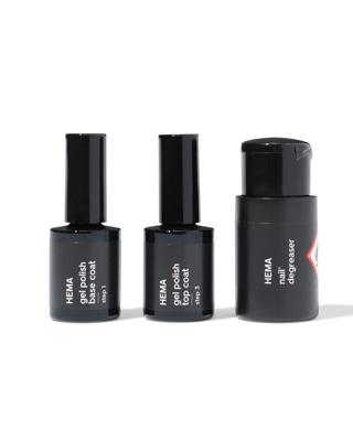HEMA Base And Topcoat Gel Polish Set