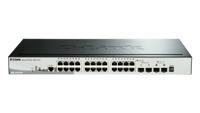 D-Link DGS-1510-28P netwerk-switch Managed L3 Gigabit Ethernet (10/100/1000) Power over Ethernet (PoE) Zwart - thumbnail