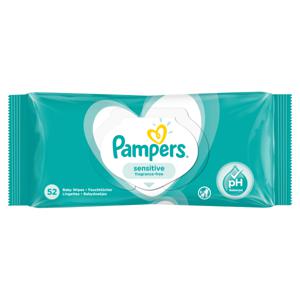 Pampers Sensitive Babydoekjes 1 Verpakking = 52 Doekjes