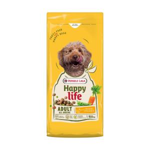Happy Life Adult met kip hondenvoer 2 x 15 kg