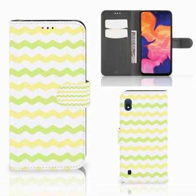 Samsung Galaxy A10 | Telefoon Hoesje | Waves Yellow