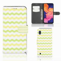 Samsung Galaxy A10 | Telefoon Hoesje | Waves Yellow
