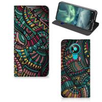 Nokia 3.4 | Hoesje met Magneet | Aztec