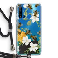No flowers without bees: Huawei P20 Lite (2019) Transparant Hoesje met koord