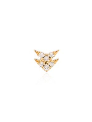 Lizzie Mandler Fine Jewelry boucle d'oreille en or 18ct