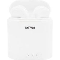 Denver TWE-36MK3 hoofdtelefoon/headset Draadloos In-ear Oproepen/muziek Bluetooth Wit - thumbnail