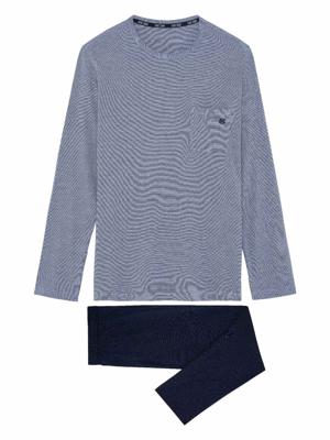 HOM - Long Sleepwear - Modal Comfort - navy, Maat:M