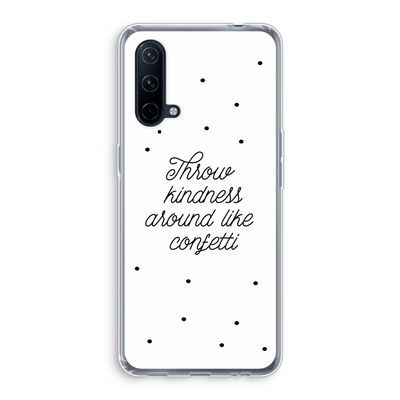 Confetti: OnePlus Nord CE 5G Transparant Hoesje