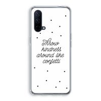 Confetti: OnePlus Nord CE 5G Transparant Hoesje