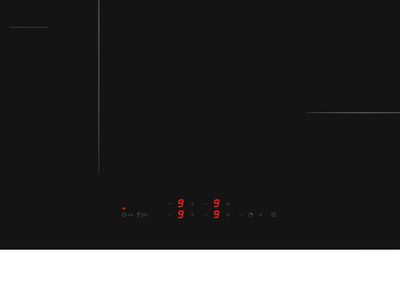 Etna KIF680ZT Inductie inbouwkookplaat Zwart Etna KIF680ZT Inductie inbouwkookplaat Zwart