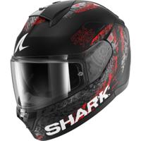 SHARK Ridill 2 Speed-Vib, Integraalhelm, Mat Zwart-Antraciet-Rood KAR