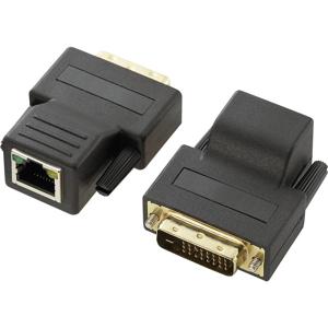 Renkforce Extender (verlenging) DVI via netwerkkabel RJ45 70 m