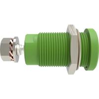 Schützinger DI SEB 9424 Ni / GN Veiligheids-inbouwbus Recht Groen 1 stuk(s)