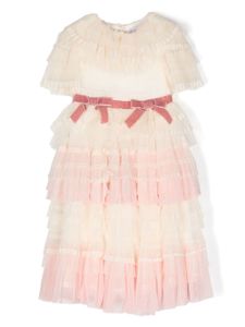 Patachou robe en dentelle - Rose