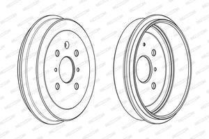 Ferodo Remtrommel FDR329265