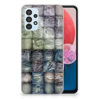 Silicone Back Cover Samsung Galaxy A13 4G Spijkerbroeken
